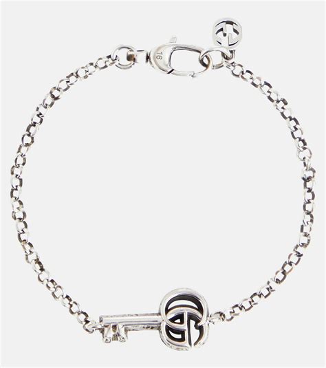 gucci yba325905001017|Double G Key Bracelet by Gucci .